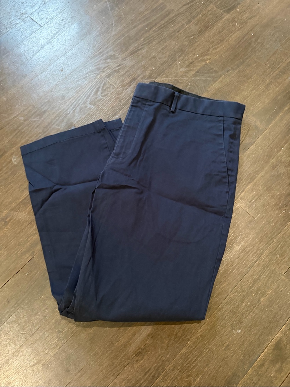 Express Producer Men's Navy Dress Pants